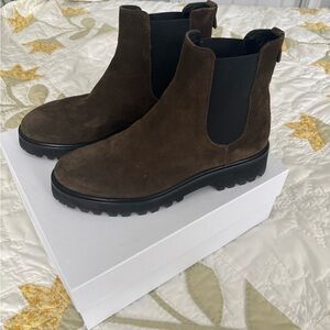Women’s AGL Suede Chelsea Boots